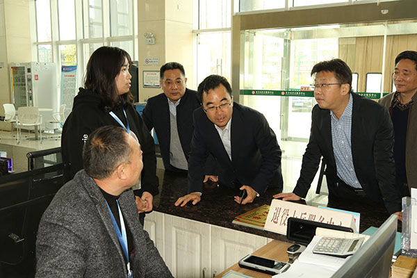 市退役军人事务局到东台调研